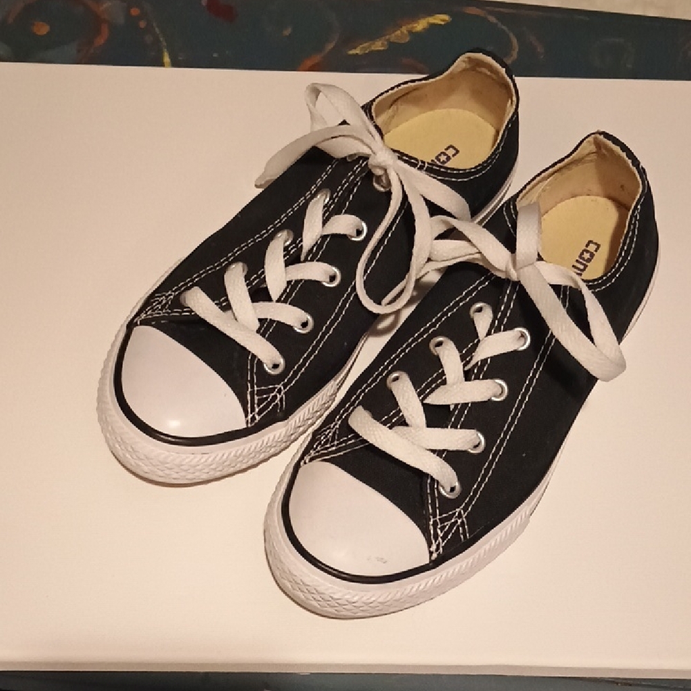Converse Kids Black Sneakers